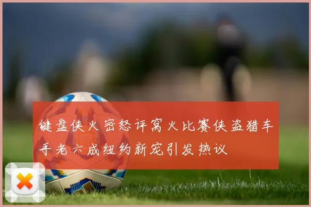 键盘侠火密怒评窝火比赛侠盗猎车手老六成纽约新宠引发热议